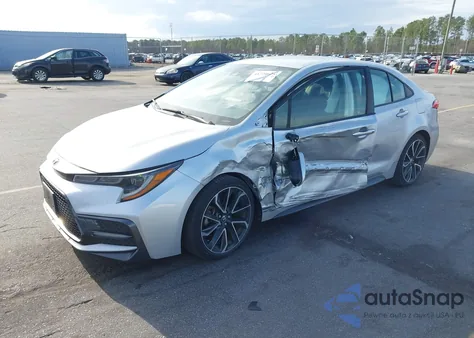 2020 Toyota Corolla Se from USA, damaged, VIN JTDS4RCE7LJ024139